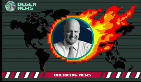 Breaking News Graphic Man in Circle
