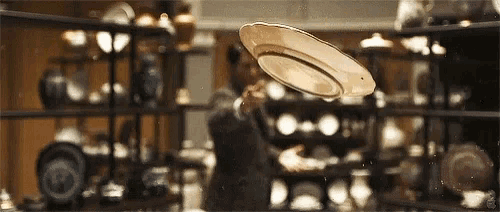 Breaking Plates Gif GIF
