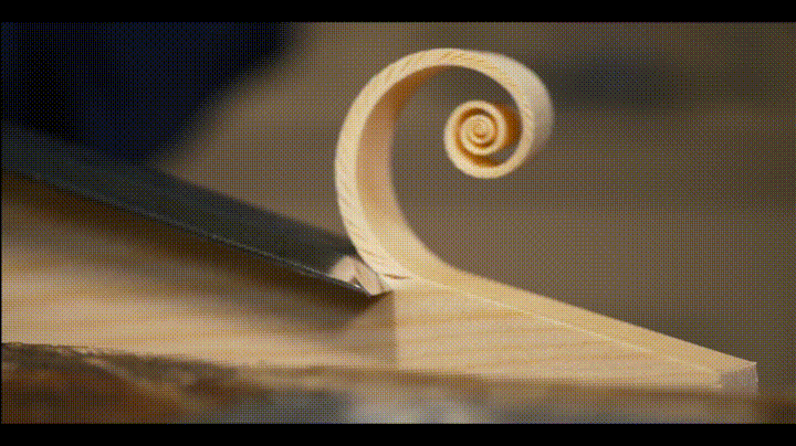Breathtaking Wood Carving Technique GIF