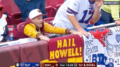 Breece Hall Loved By Supporters GIF