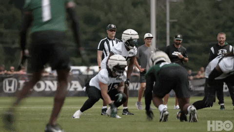 Breece Hall Master Of Run Game GIF