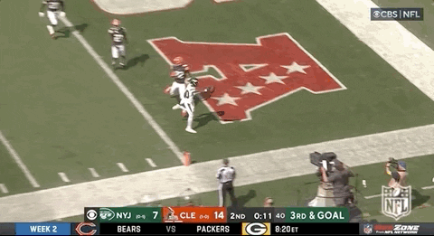 Breece Hall Powerhouse Running Back GIF