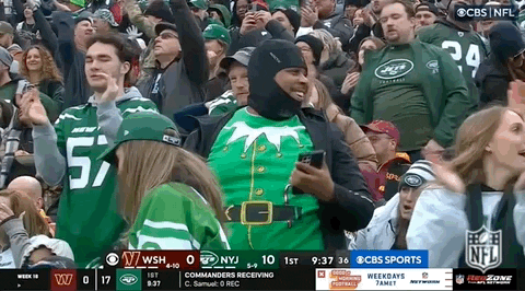 Breece Hall Supportive Fans GIF