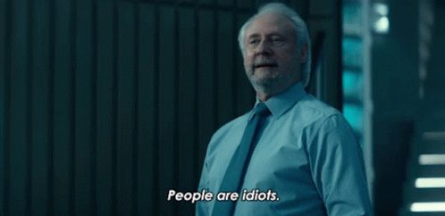 Brent Spiner Im Surrounded By Idiots GIF