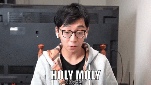 Brett Yang Holy Moly GIF
