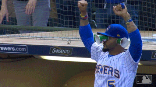 Brewers Being Silly For Fun GIF