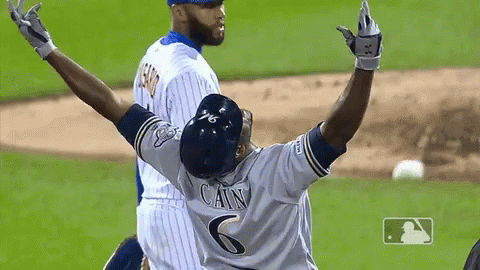 Brewers Cain Getting Excited GIF