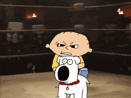 Brian Jockey Stewie Gif GIF