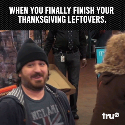 Brian Quinn Thanksgiving Leftovers Meme GIF
