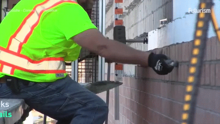 Brick Laying Robot Sam GIF