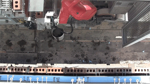 Brick Robot Stack Machine GIF