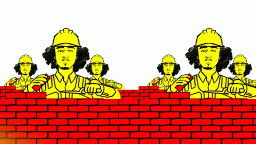 Brick Stacking Cog In The Machine GIF