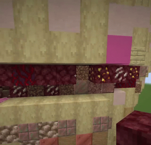 Brick Wall in Minecraft
