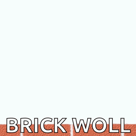 Brick Wall With Text Brick Woll