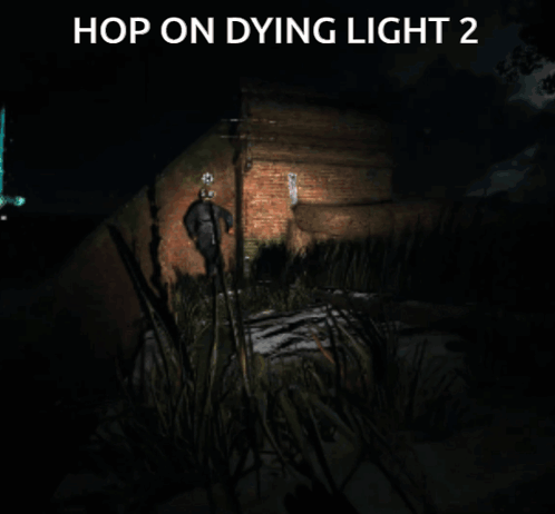 Brick Wall With Words Hop On Dying Light 2