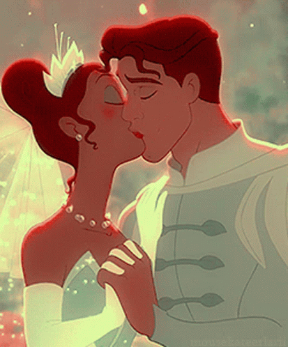 Bride And Groom Kissing Mouseketeerland GIF
