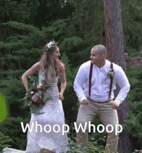 Bride and Groom Wedding Vibes