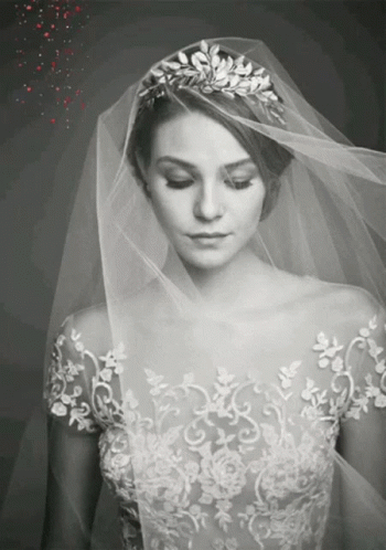 Bride With Glitters GIF