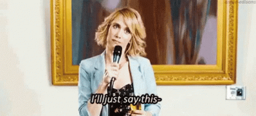Bridesmaids I'll Just Say This GIF