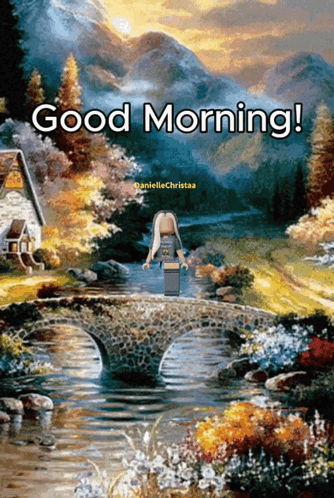 Bridge Over River Good Morning
