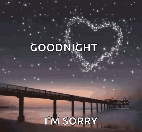 Bridge Over Water Saying Goodnight Sorry