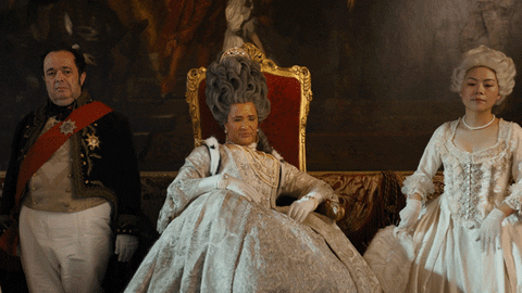 Bridgerton Bored Queen Charlotte Go Away GIF