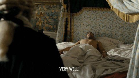 Bridgerton Simon Basset Getting Up GIF