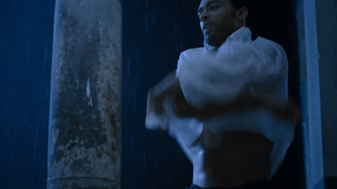 Bridgerton Simon Basset Taking Shirt Offf GIF
