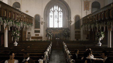 Bridgerton Simon Worried At His Wedding GIF