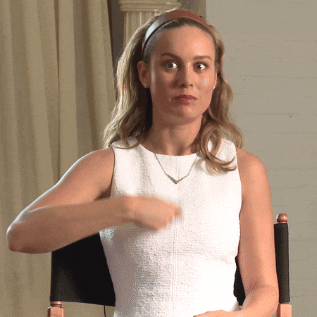 Brie Larson Captain Marvel Gif GIF