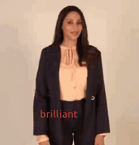 Brilliant Feminine Okay GIF