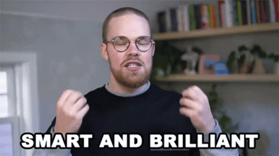 Brilliant And Smart Gregory Brown GIF