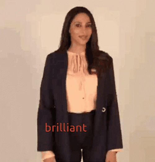 Brilliant Feminine Okay GIF