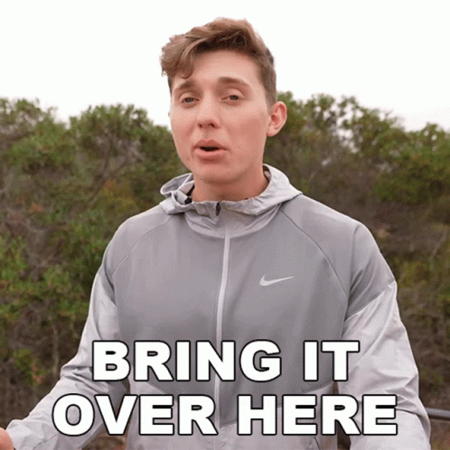 Bring It Over Here Brandon William GIF