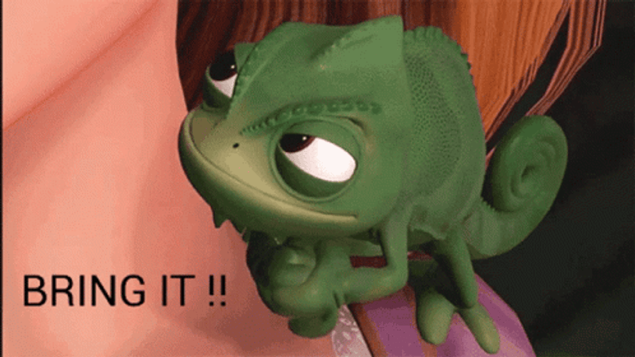 Bring It Tangled Pascal GIF