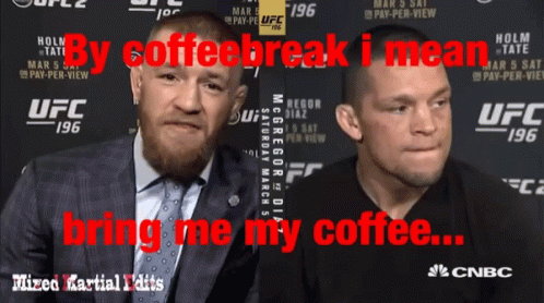 Bring Me My Coffee Words