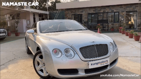 British Bentley Car GIF