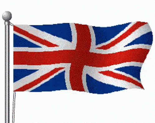 British Flag Flying GIF