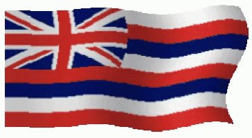British Flag In Red White And Blue GIF