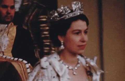 British Queen Elizabeth GIF