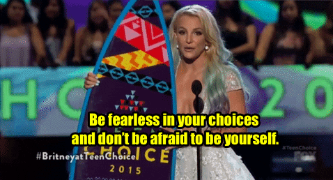 Britney Spears Acceptance Speech GIF