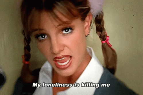 Britney Spears My Loneliness Is Killing Me GIF