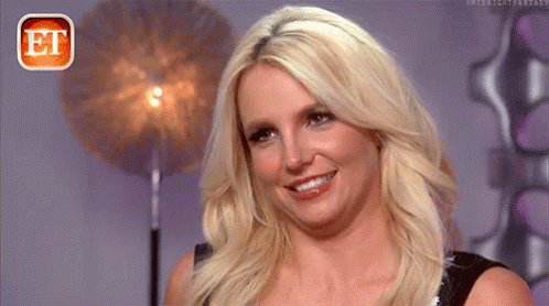 Britney Spears Smiling
