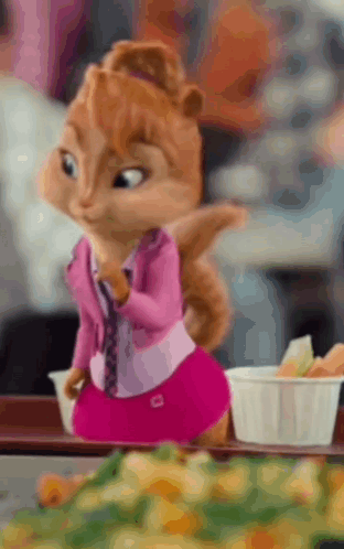 Brittany Chipmunks Outside GIF