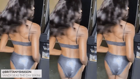 Brittany Mason Sexy Bikini Model GIF