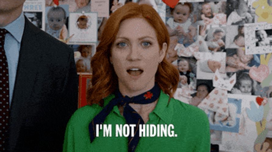 Brittany Snow I'm Not Hiding GIF