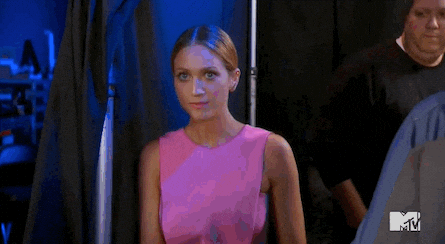 Brittany Snow Wave Hello Blow A Kiss GIF