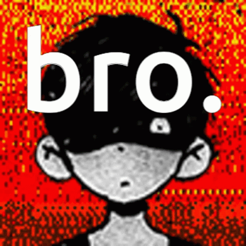 Bro Sad Boy Omori Moving Design GIF