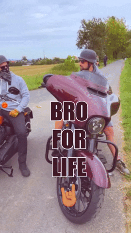 Bro For Life Biker Gang GIF