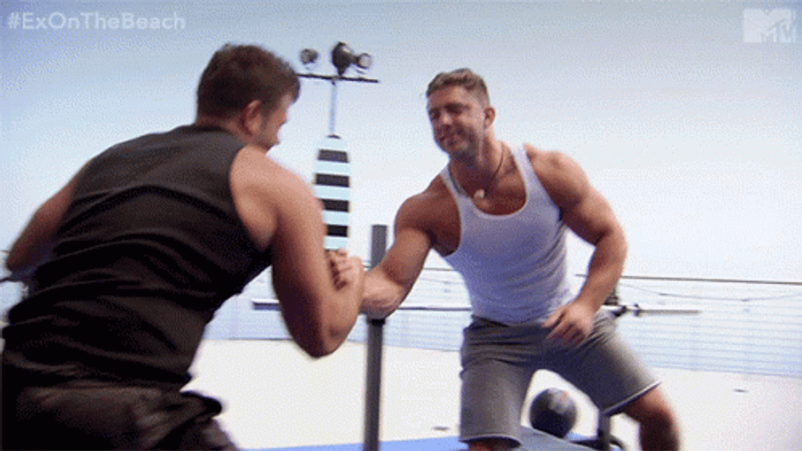 Bro Hug Ex On Beach Reality Show GIF